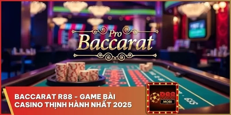 Baccarat R88 - Game Bài Casino Thịnh Hành Nhất 2025