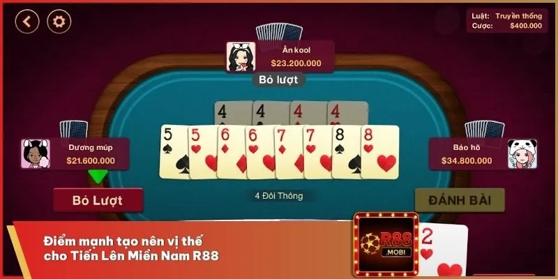Game bài Tiến Lên R88 khẳng định vị thế dẫn đầu