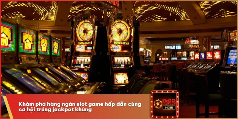 Khám phá hàng ngàn slot game hấp dẫn cùng cơ hội trúng jackpot khủng